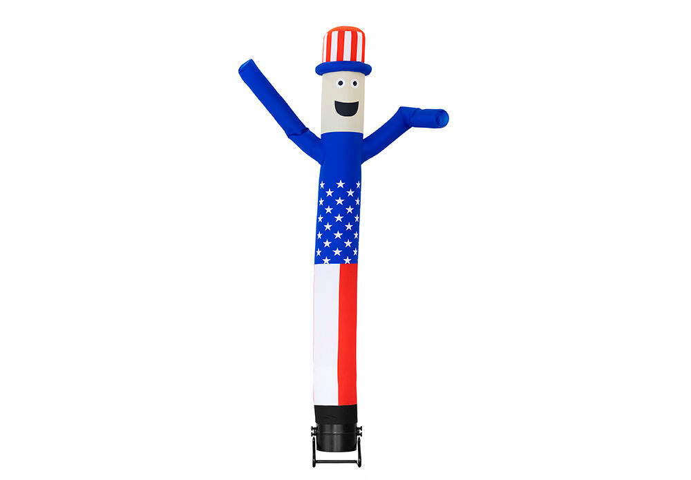 Les skydancer America fabriqués sur mesure sont parfaits pour différents événements. Commandez des tube gonflable aériens sur mesure chez JB Gonflables France